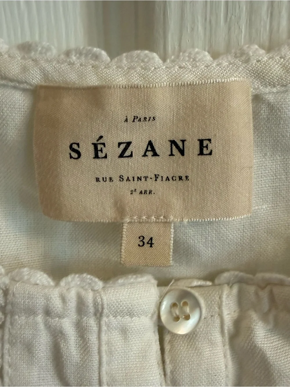 Sezane Lupe top - Picture 5 of 5